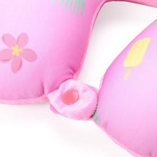 Load image into Gallery viewer, Travel U Shape Neck Pillow Reading Sleeping Long Flights Road Trips Microbead Neck Rest Support Cushion Portable Feather Soft Microfiber Neck Pillow Travel Pillow U-Shaped Neck Pillow Ultra Soft Comfortable Cushion for Neck Support Super for Home Office
