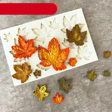 Load image into Gallery viewer, Tree Leaf Mold Silicone Fondant Cake Decorating Tools Chocolate Baking Mould 3D Sugarcraft  Homemade Bakeware 3D Leaf Silicone Mold For Chocolate Candy Sugar Craft Cake Decoration Cupcake Decoration
