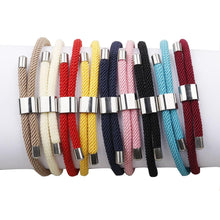 Load image into Gallery viewer, Trendy Bracelet Mens Women Adjustable Red Distance Couple Yoga Meditation Bracelet Nautical Braided Handmade Rope String Adjustable Friendship Bracelets For Men Women Unisex Bracelets
