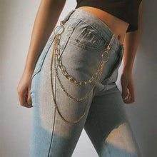 Load image into Gallery viewer, Trendy Heart Shaped Design Body Long Chain Ladies Belts Modern Metal Waist Chain Love Belts For Women
