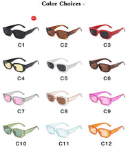 Load image into Gallery viewer, Trendy Rectangle Sunglasses for Women Narrow Square Frame Rectangle Sunglasses For Women New Luxury Glasses For Women/Men New Retro Style  Sun Glasses for Men
