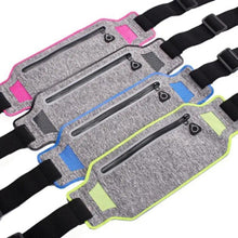 Load image into Gallery viewer, Trendy Slim Running Belt Fanny Pack Fitness Workout Exercise Waist Bag Jogging Belt Bag Gym Fitness Bag Ultra Light Runners Belt Travel Money Belt For Men Women
