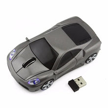 Load image into Gallery viewer, Trendy Sport Car Wireless Mouse 1200DPI Optical 3D Car Design Gaming Mice USB Computer Mouse For Laptop PC Desktop
