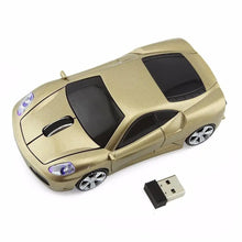 Load image into Gallery viewer, Trendy Sport Car Wireless Mouse 1200DPI Optical 3D Car Design Gaming Mice USB Computer Mouse For Laptop PC Desktop
