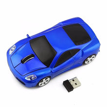 Load image into Gallery viewer, Trendy Sport Car Wireless Mouse 1200DPI Optical 3D Car Design Gaming Mice USB Computer Mouse For Laptop PC Desktop
