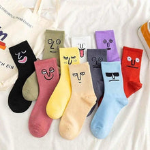 Load image into Gallery viewer, Trendy Women Candy Colors Casual Funny Socks Girl Socks Unisex Women Socks Stylish Socks Funny socks Cute Cool Colorful Cotton socks for Women and Men Cozy Gifts
