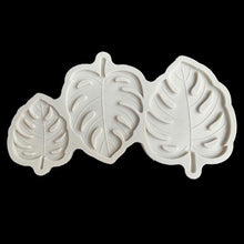 Load image into Gallery viewer, Tropical Theme Palm Leaves Leaf Fondant Tools Gummy Silicone Molds Cake Decorating Mould Gumpaste Craft Baking Pan Leaves Silicone Fondant Mold Tropical Leaf Leafage Cake Decorating Mold

