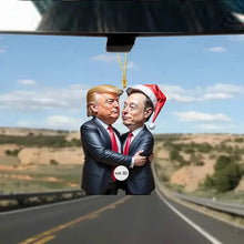 Load image into Gallery viewer, Trump &amp; Musk Photo Acrylic Ornament Versatile Hanging Decor

