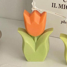 Load image into Gallery viewer, Tulip Candle Aroma Decoration Wedding Souvenir Birthday Gift Decoration Candles Handmade Delicate Tulip Flower Shape Candle  Perfect for Birthday Party Wedding Spa Home Decor
