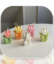 Load image into Gallery viewer, Tulip Candle Aroma Decoration Wedding Souvenir Birthday Gift Decoration Candles Handmade Delicate Tulip Flower Shape Candle  Perfect for Birthday Party Wedding Spa Home Decor
