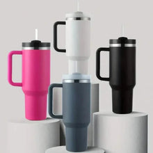 Load image into Gallery viewer, Tumbler with Handle And Straw Lid, Leak-proof Travel 40oz Coffee Mug
