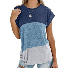 Load image into Gallery viewer, Women's Long Sleeve Tops Side Twist Knotted T Shirts
