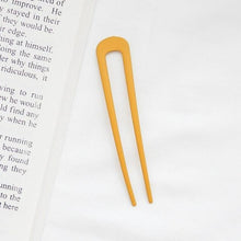 Load image into Gallery viewer, U Shape Hair Sticks Women Hairclip Simplicity Colorful Girls Hairpins Hair Sticks Hair Accessories Headwear French Hair Pin Hairstyle Chignon for Women
