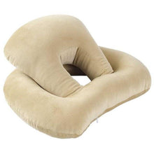Load image into Gallery viewer, U-Shaped Desk Nap Pillow Neck Supporter Seat Cushion Headrest Travel Airplane Nap Pad  with Arm Rest Travel Pillow for Neck and Head  Comfort for Airplane Car and Desk Memory Foam Neck Pillow, Travel Pillow for Airplanes Car Camping Office School
