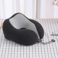 Load image into Gallery viewer, U-Shaped Magnetic Head Pillow Neck Pillow Memory Foam Padding Airplane Travel Office Lunch Break Car Hug Memory Foam Travel Pillow Neck Pillow Ideal for Airplane Travel Comfortable and Lightweight Improved Support Design Neck Pillow
