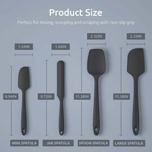 Load image into Gallery viewer, U-Taste Silicone Spatula Set with 480 Degrees Fahrenheit Heat Resistant
