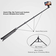 Load image into Gallery viewer, UBeesize 51" Extendable Tripod Stand with Bluetooth Remote
