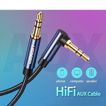 Load image into Gallery viewer, HI-FI 3.5mm Aux Cable Male to Male Audio Jack Cable For Car Headphone Mobile Phone
