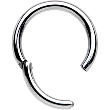 Load image into Gallery viewer, 14G 3/8 Solid G23 Implant Grade Titanium Hinged Segment Ring
