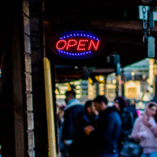 Load image into Gallery viewer, Ultra Bright LED Neon Open Sign

