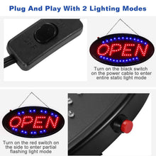 Load image into Gallery viewer, Ultra Bright LED Neon Open Sign
