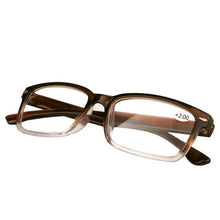 Load image into Gallery viewer, Ultra Light Reading Glasses Presbyopia  Eyeglasses Diopter Reading Glasses For Men Metal Quality Classic Frame Computer Readers Reading Glasses with Comfort Spring Hinges for Men and Women  1.0 1.5 2.0 2.5 3.0
