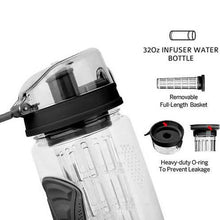 Load image into Gallery viewer, Ultra Portable Fruit Infusing Water Bottle 32oz
