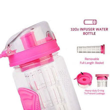 Load image into Gallery viewer, Ultra Portable Fruit Infusing Water Bottle 32oz
