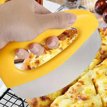 Load image into Gallery viewer, Ultra-Sharp Stainless Steel Pizza Cutter With Rocker Arm
