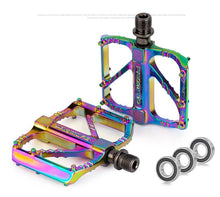 Load image into Gallery viewer, Ultralight 3 Bearings Pedal Bicycle Bike Pedal Anti-slip Footboard Bearing Quick Release Aluminum Alloy Bike Accessories Mountain Bike Pedals Non-Slip Lightweight Pedals Aluminum Alloy Sealed Bearing For Road Mountain
