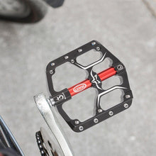 Load image into Gallery viewer, Ultralight Bicycle Pedal Road Flat Anti-slip Cycling Pedal Wide 3 Sealed Bearings Pedals Bicycle Accessories Bike Pedals Bearings Pedals for Bicycle Lightweight Bicycle Pedals For Road Bikes
