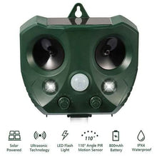 Load image into Gallery viewer, Ultrasonic Animal Repeller Solar
