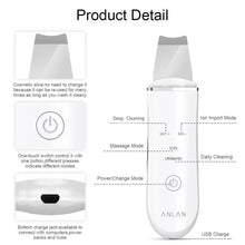 Load image into Gallery viewer, Ultrasonic Derma Skin Scrubber Pen for Face Cleansing Dead Skin Cleaner - Skin Care Tools Beauty Modern Tool

