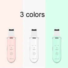 Load image into Gallery viewer, Ultrasonic Derma Skin Scrubber Pen for Face Cleansing Dead Skin Cleaner - Skin Care Tools Beauty Modern Tool
