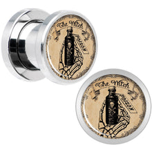 Load image into Gallery viewer, Witches Brew Poison Potion Halloween Plug Set 0G to 20mm
