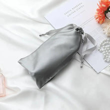Load image into Gallery viewer, Unique Design Eyelash Embroidery Imitated Silk Sleeping Eye Masks Shading Patch Cover Blindfold With Adjustable Strap Travel Relax Eye Care Tools With Bag
