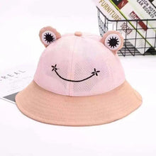Load image into Gallery viewer, Unique Design Frog Bucket Hat for Women Summer Autumn Plain Female Panama Outdoor Hiking Beach Fishing Cap Sunscreen Woman Sunhat
