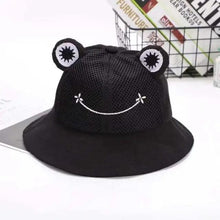 Load image into Gallery viewer, Unique Design Frog Bucket Hat for Women Summer Autumn Plain Female Panama Outdoor Hiking Beach Fishing Cap Sunscreen Woman Sunhat
