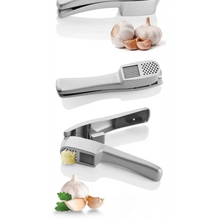 Load image into Gallery viewer, Unique Design Kitchen Household Manual Garlic Press Aluminum Alloy Garlic Maker Garlic Squeeze Garlic Press Kitchen Gadget
