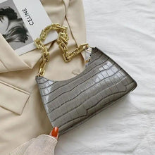 Load image into Gallery viewer, Unique Design Luxury  Pattern Zipper Handbags With Stylish Texture Simple and Small Square Bags for Women
