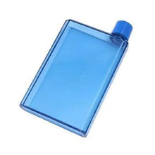 Load image into Gallery viewer, Unique Design Portable Book Paper Cup Botlte Flat Water Bottle Clear Paper Pad Water Bottle Flat Drinks Kettle Notebook Drink Bottle for Water
