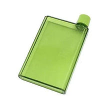 Load image into Gallery viewer, Unique Design Portable Book Paper Cup Botlte Flat Water Bottle Clear Paper Pad Water Bottle Flat Drinks Kettle Notebook Drink Bottle for Water
