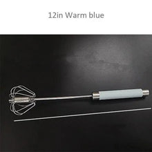 Load image into Gallery viewer, Unique Design Semi-automatic Egg Beater 304 Stainless Steel Egg Whisk Manual Hand Mixer Self Turning Egg Stirrer Kitchen Accessories Egg Tools
