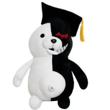Load image into Gallery viewer, Unique Design Super Danganronpa 2 Monokuma Black &amp; White Bear Plush Toy Soft Stuffed Animal Dolls Birthday Gift for Children
