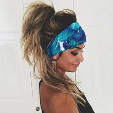Load image into Gallery viewer, Unique Design Women's Summer Hair Bands Print Headband Stylish Cross Turban Bandanas Hair Accessories Headwrap Headwear Gift
