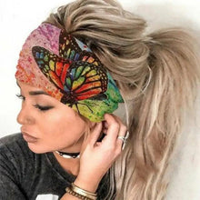 Load image into Gallery viewer, Unique Design Women's Summer Hair Bands Print Headband Stylish Cross Turban Bandanas Hair Accessories Headwrap Headwear Gift
