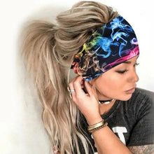 Load image into Gallery viewer, Unique Design Women's Summer Hair Bands Print Headband Stylish Cross Turban Bandanas Hair Accessories Headwrap Headwear Gift
