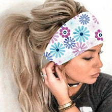 Load image into Gallery viewer, Unique Design Women's Summer Hair Bands Print Headband Stylish Cross Turban Bandanas Hair Accessories Headwrap Headwear Gift
