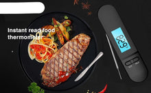 Load image into Gallery viewer, Unique Food Kitchen Digital Meat Thermometer  BBQ Instant Read Food Thermometer Waterproof With Backlight And Magnet For Kitchen Cooking Grilling BBQ Backing Liquids Oil Waterproof Kitchen Thermometer For Cooking Tools
