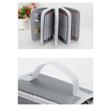 Load image into Gallery viewer, Unique Purple Cute Big 36/48/72 Holes Stationery Students Pencil Case High Quality Large Capacity Pencil Box
